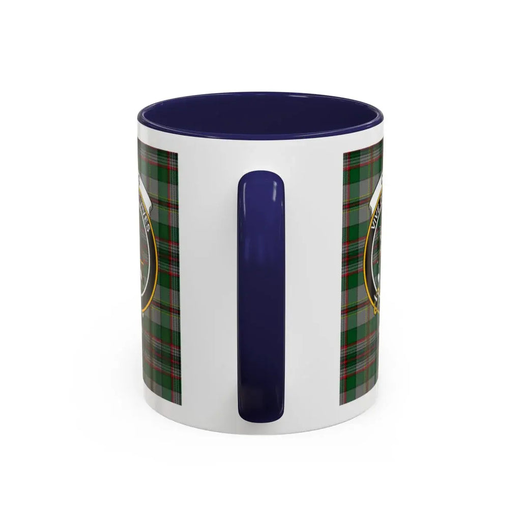 Tartan Plaid Design Mug with Custom Emblem Product