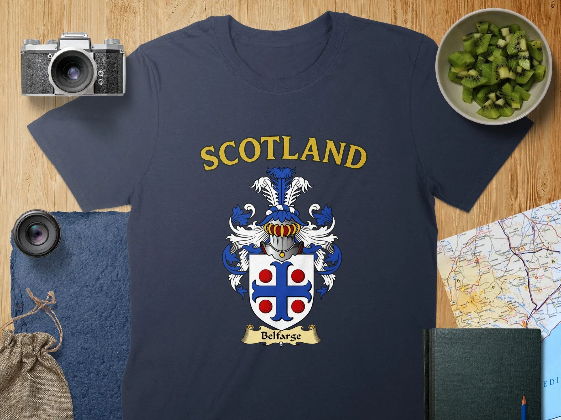 Scotland Belfarse Graphic Crest T-Shirt product