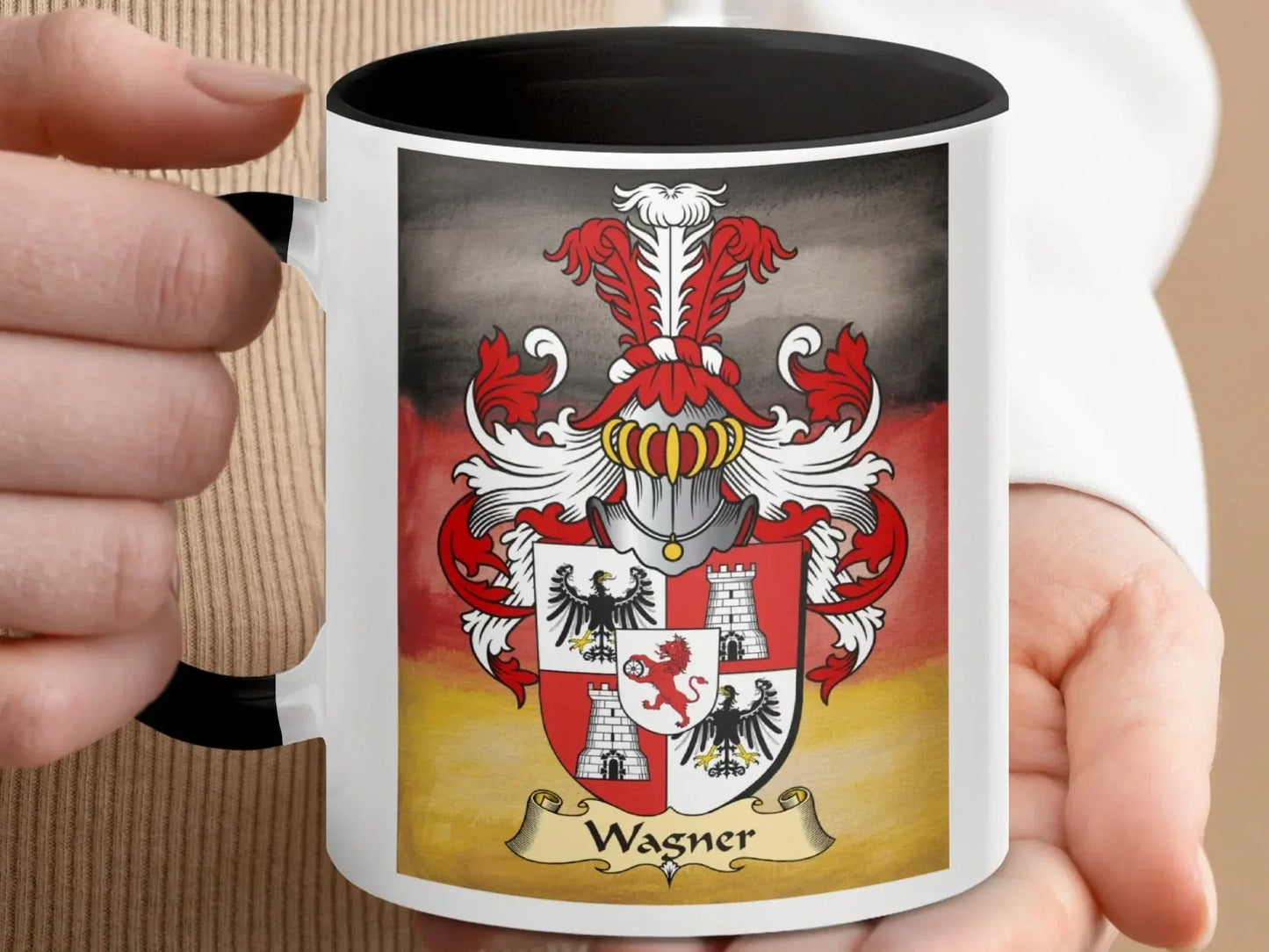 Wagner Family Crest Ceramic Mug product