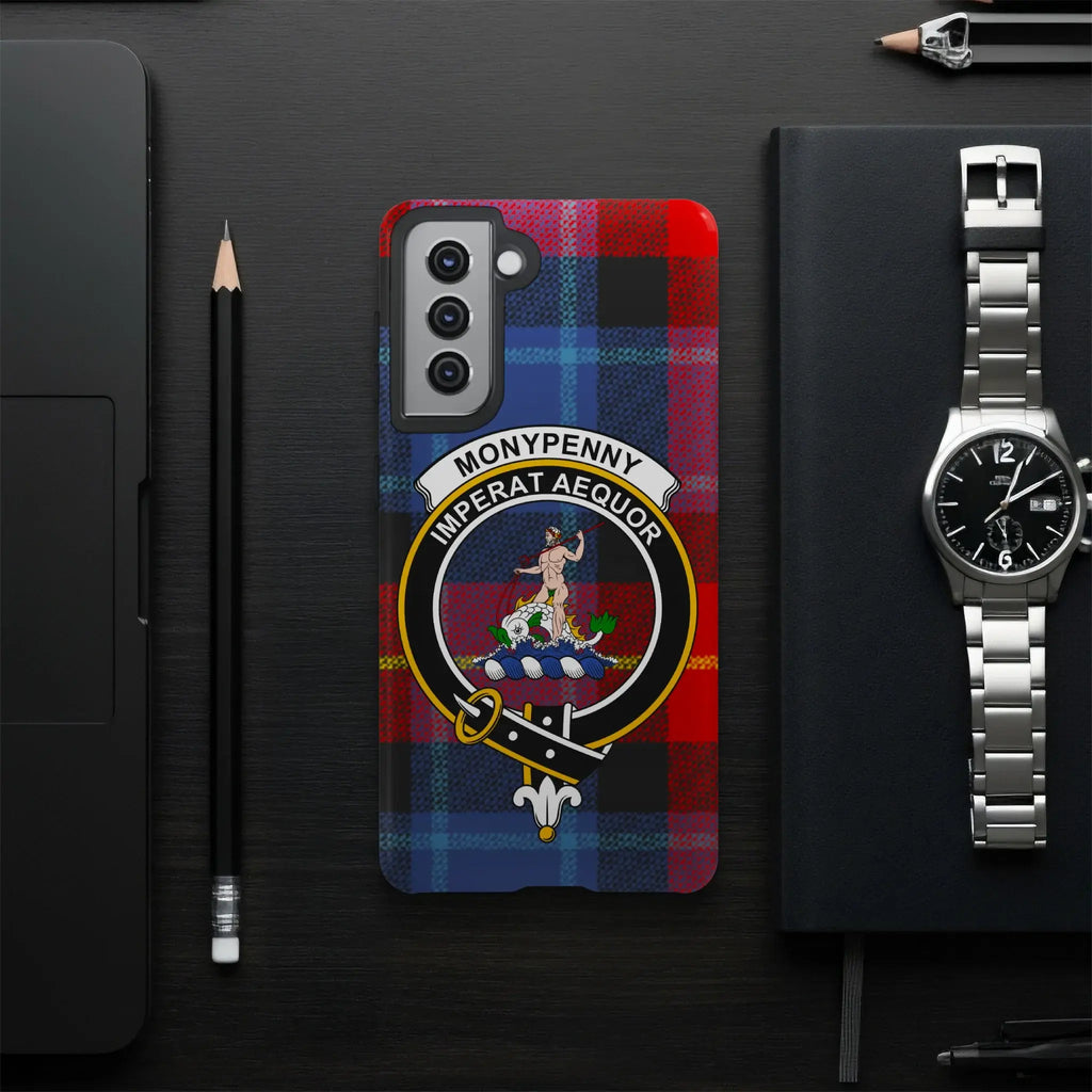 Moneypenny Imperat Aequor Plaid Design Phone Case