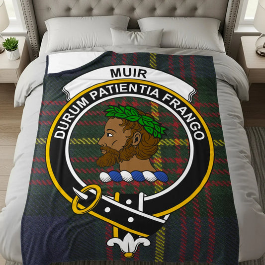 Scottish Heritage Clan Muir Throw Blanket product