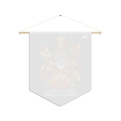 Custom Family Crest Banner Wall Hanging product
