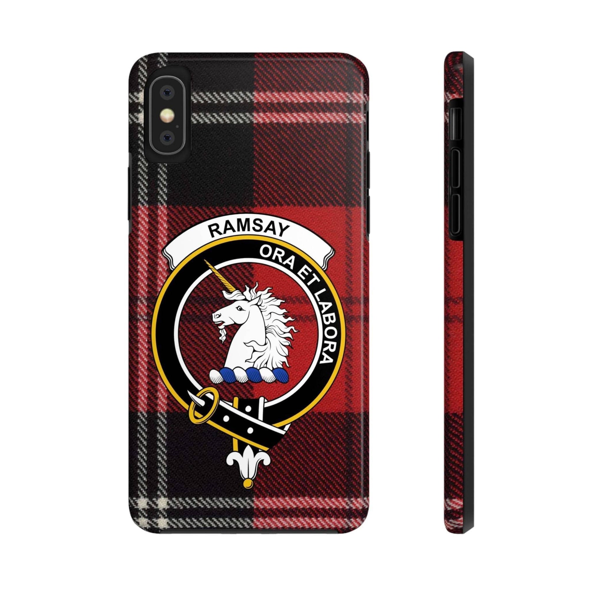 Ramsay Clan Scottish Tartan Cell Phone Case - Celtic Ancestry Gifts