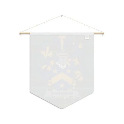 Monahan Coat Of Arms Irish Tartan Wall Pennant