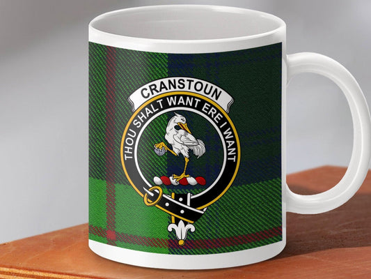 Cranstoun Thou Shalt Want Ere I Want Mug product
