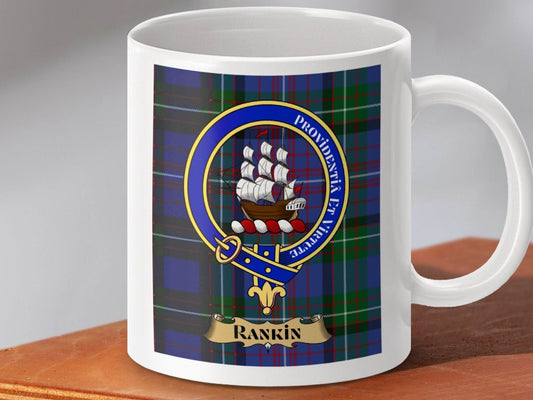 Rankin Family Crest Colorful Ceramic Mug product