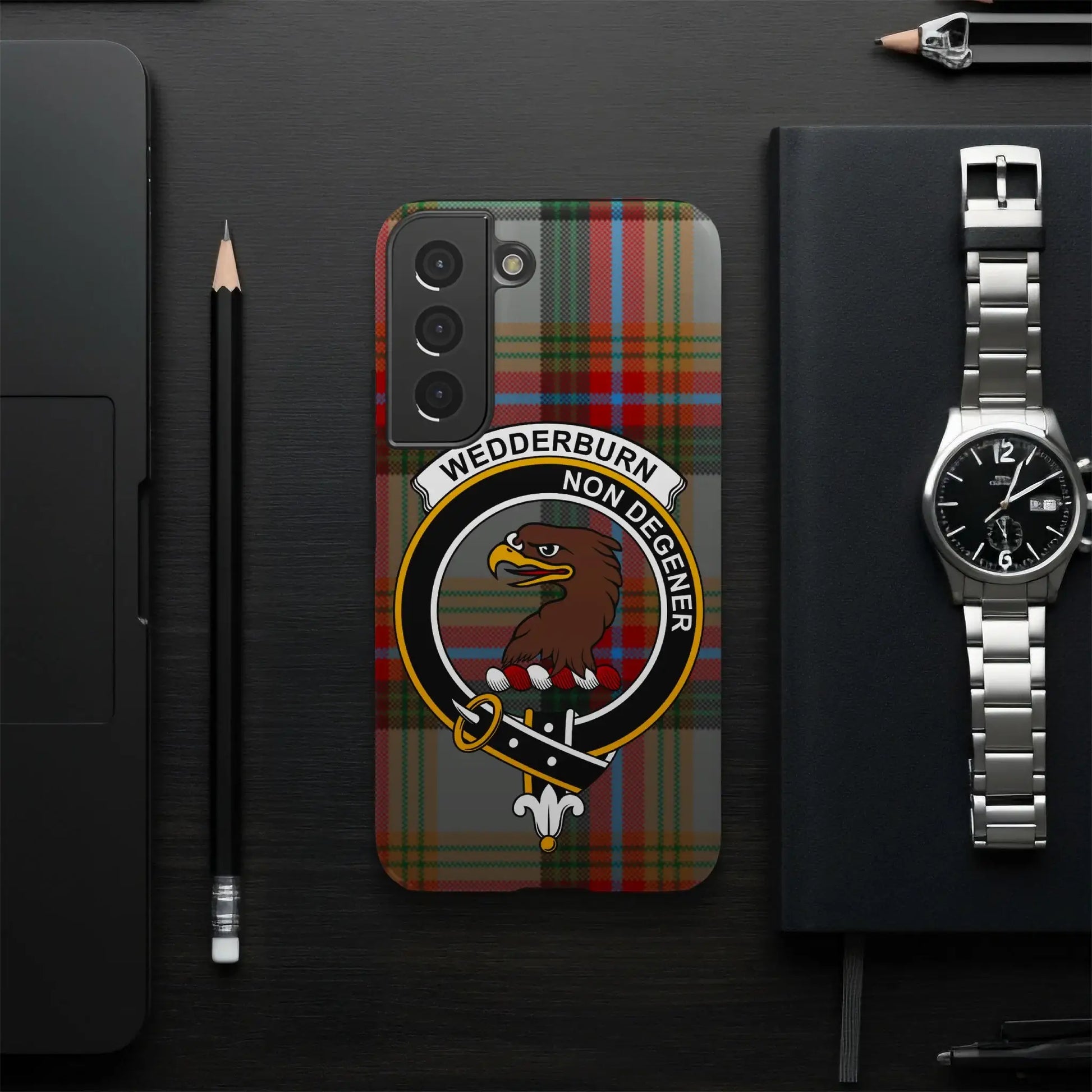 Wedderburn Non Degener Plaid Pattern Phone Case
