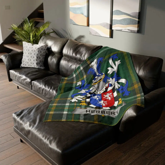 Customizable Family Crest Design Blanket product