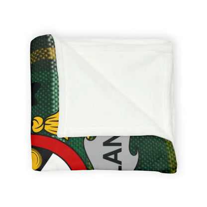 Cozy and Vibrant Customizable Blanket product type