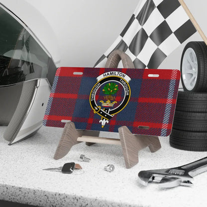 Hamilton Through and Through Custom License Plate product