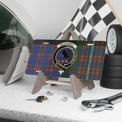 Macdonell Ancient Tartan License Plate product type