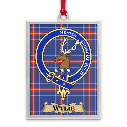 Mentes Conscia Recti Wylie Clan Crest Plaid product type