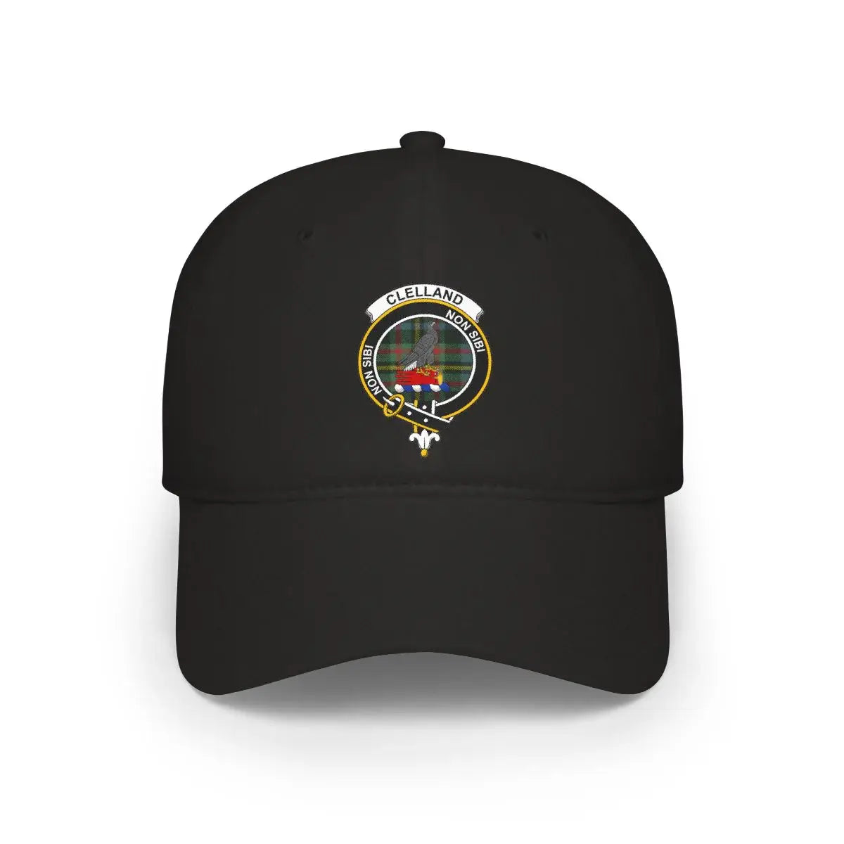 Clelland Clan Crest Embroidered Dad Hat Accessory