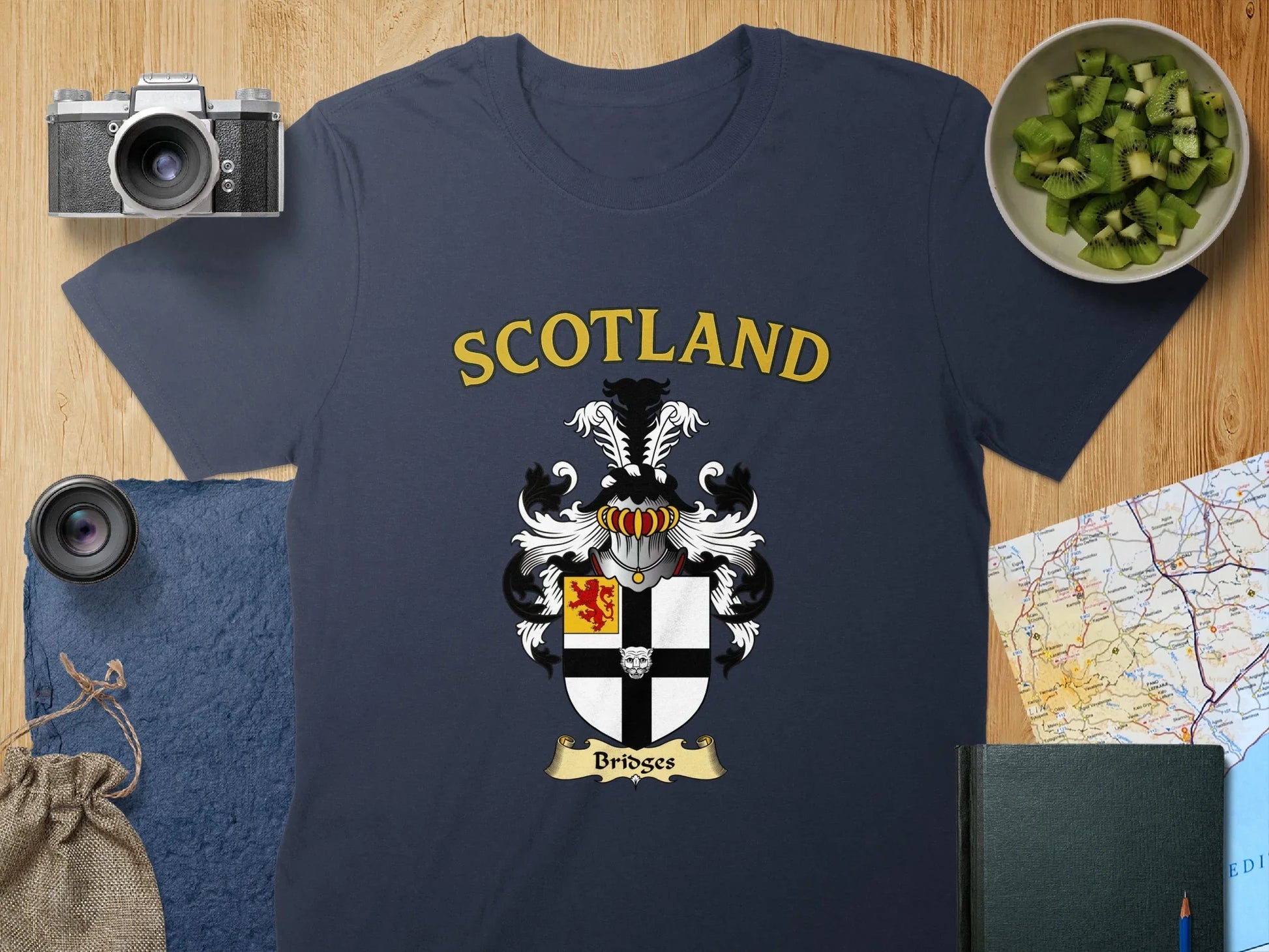Scotland Scottish Heritage Briscoes Crest T-Shirt product type
