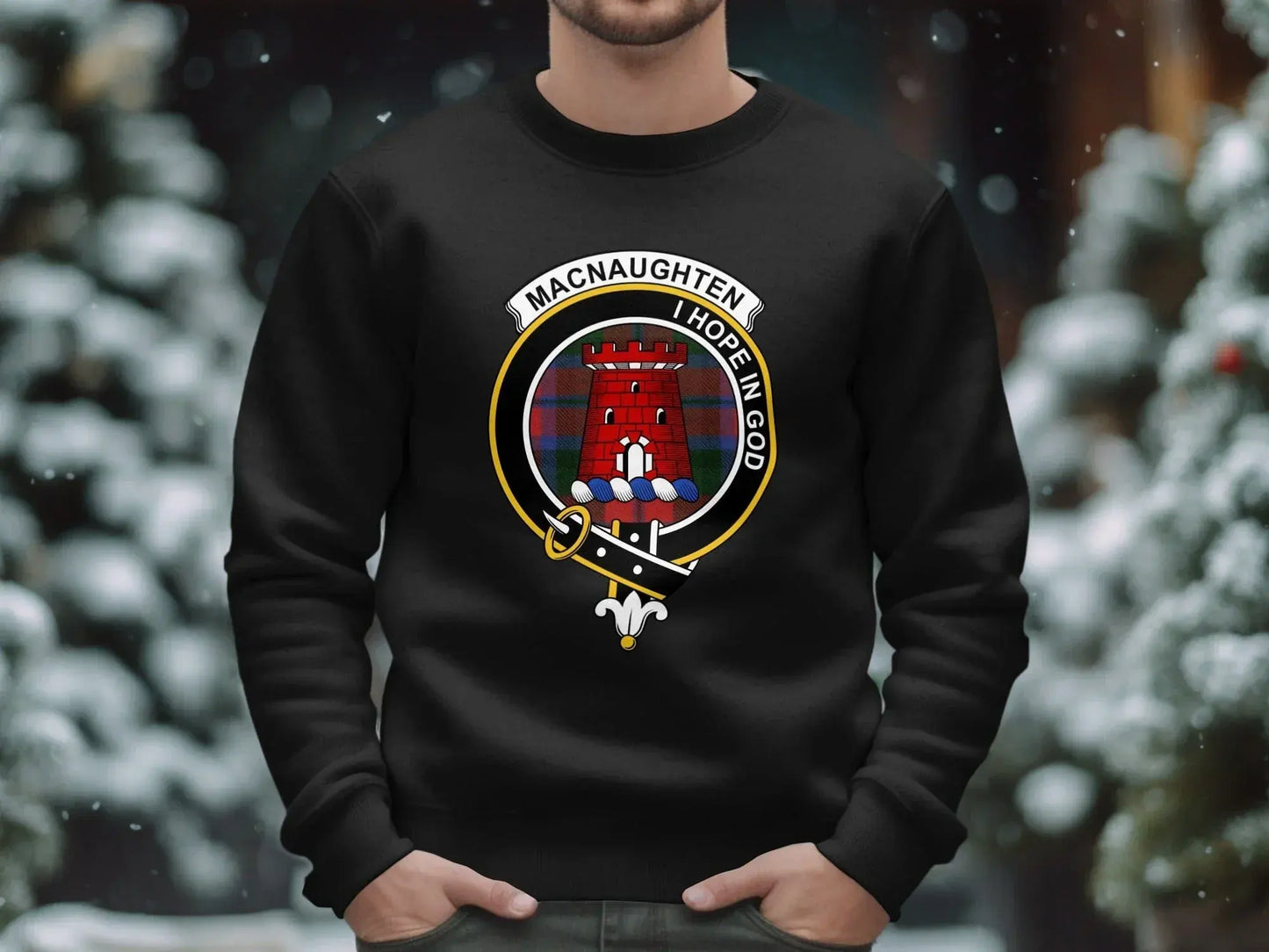 MacNaughten I Hope In God Family Crest product type