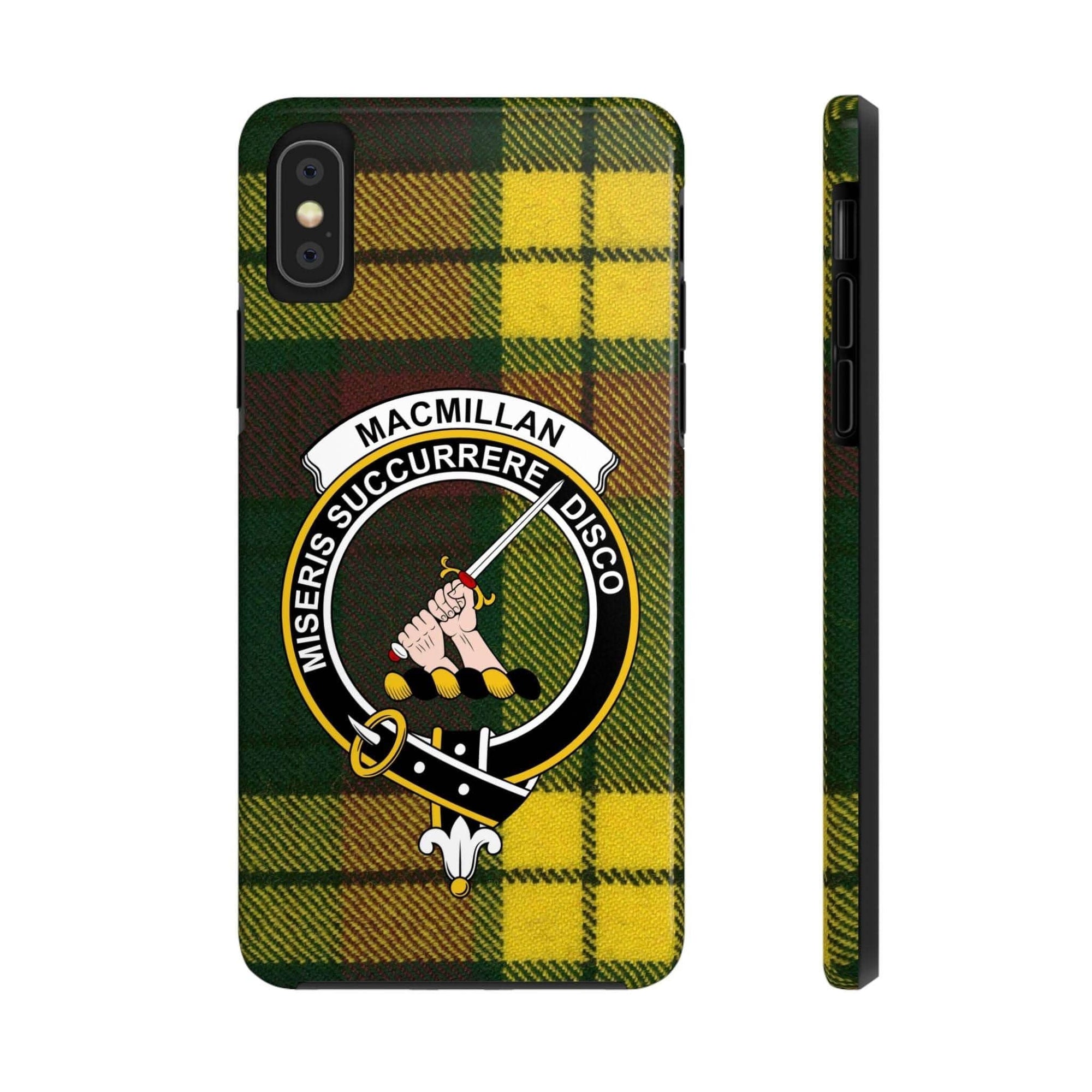 MacMillan Clan Scottish Tartan Cell Phone Case - Celtic Ancestry Gifts