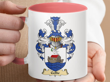 Clan Gellic Scottish coat of arms charming family Mug - Living Stone Gifts