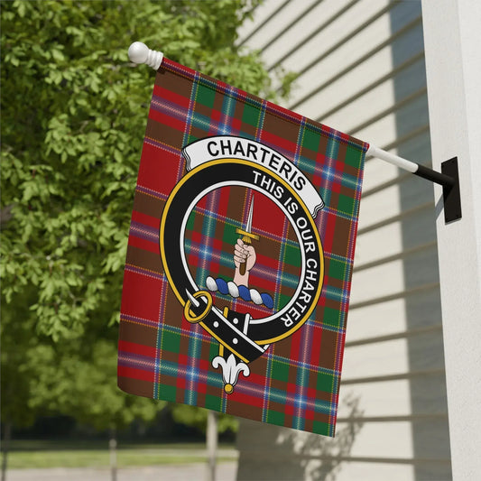 Charteris Clan Tartan Flag Outdoor Decor product type