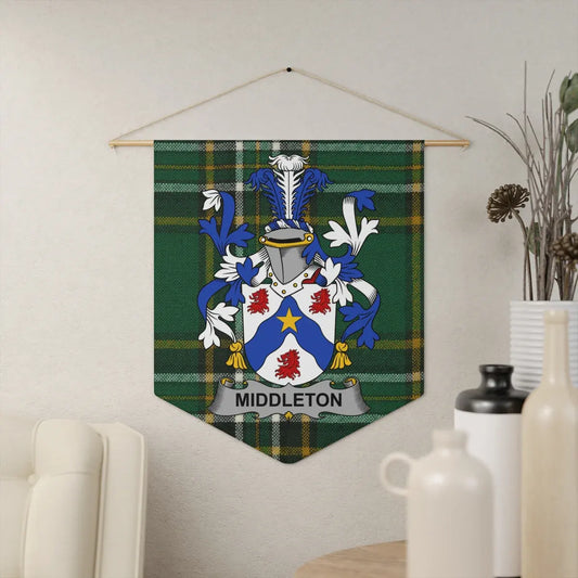 Personalized Middleton Family Crest Wall Hanging product