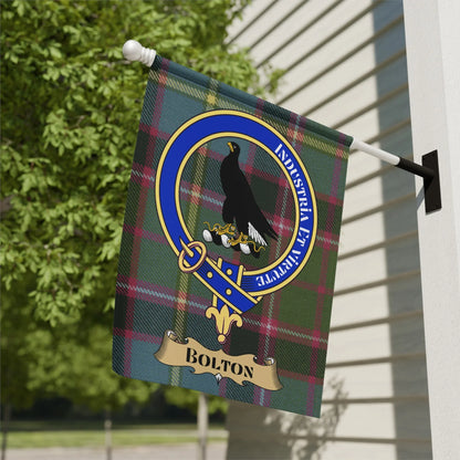 Bolton Crest Plaid Outdoor Banner product