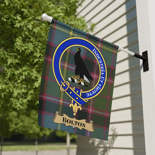 Bolton Crest Plaid Outdoor Banner product