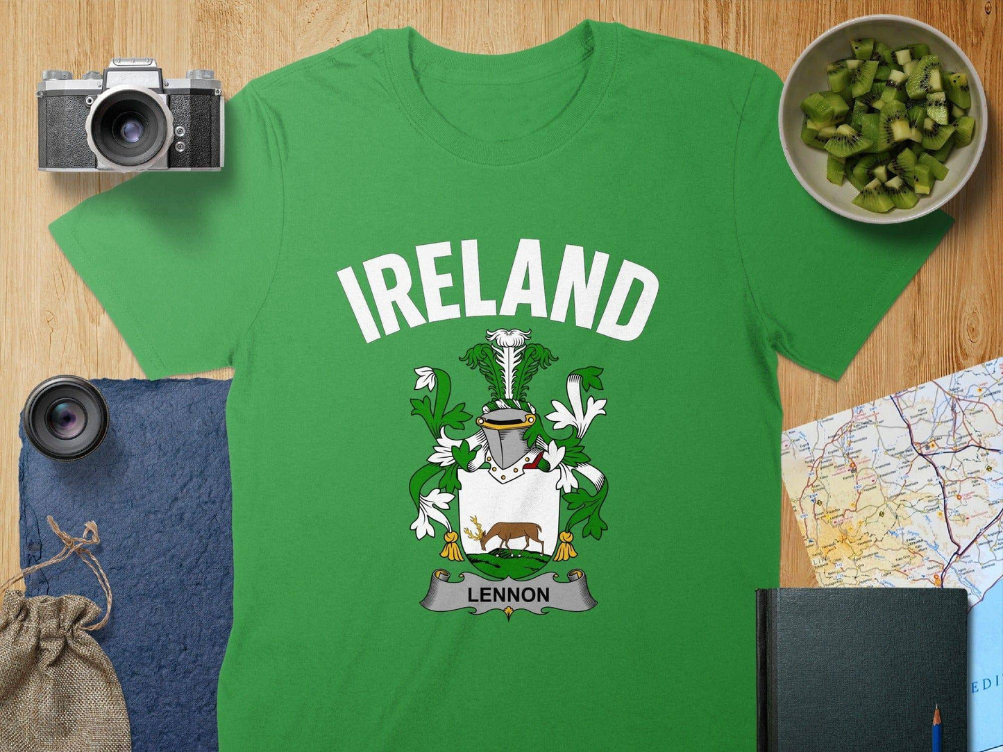 Ireland Lennon Family Crest Shirt product type