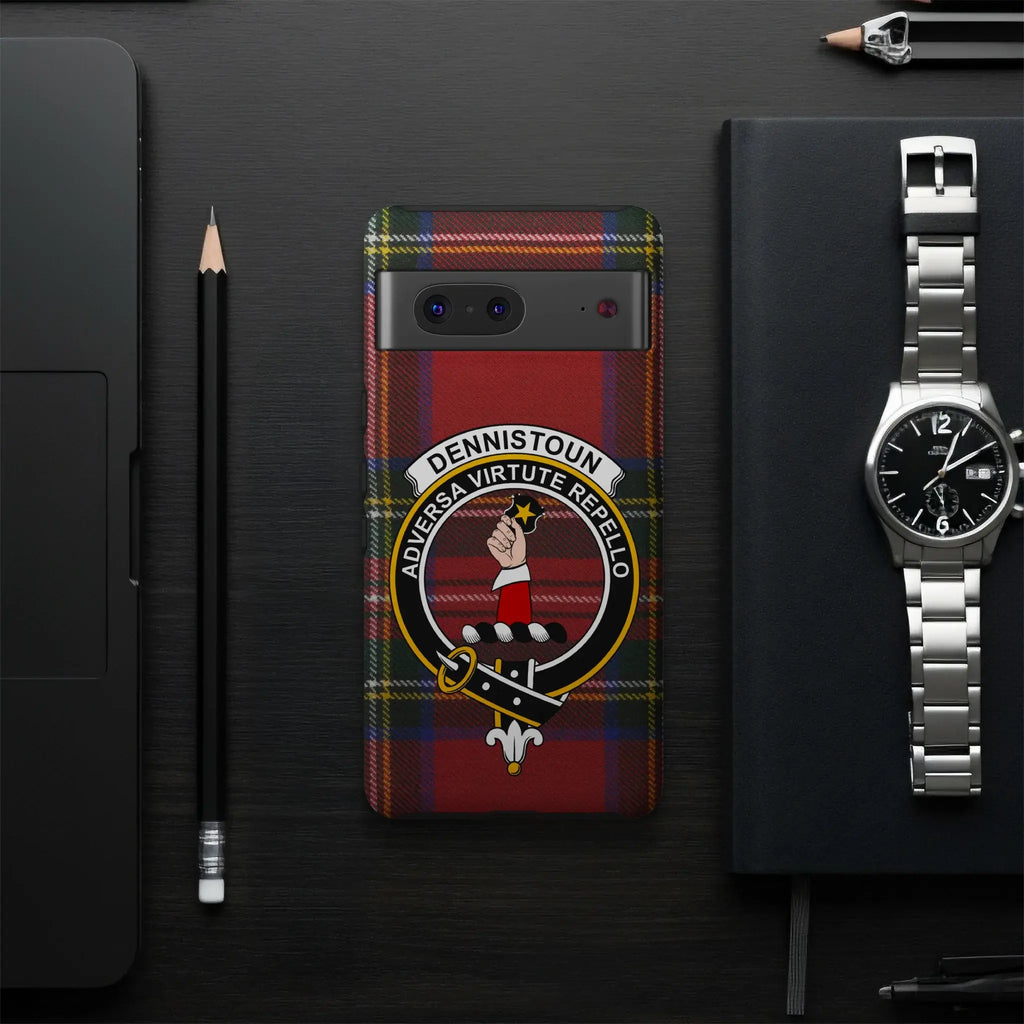 Dennistoun Adversa Virtute Repello Phone Case