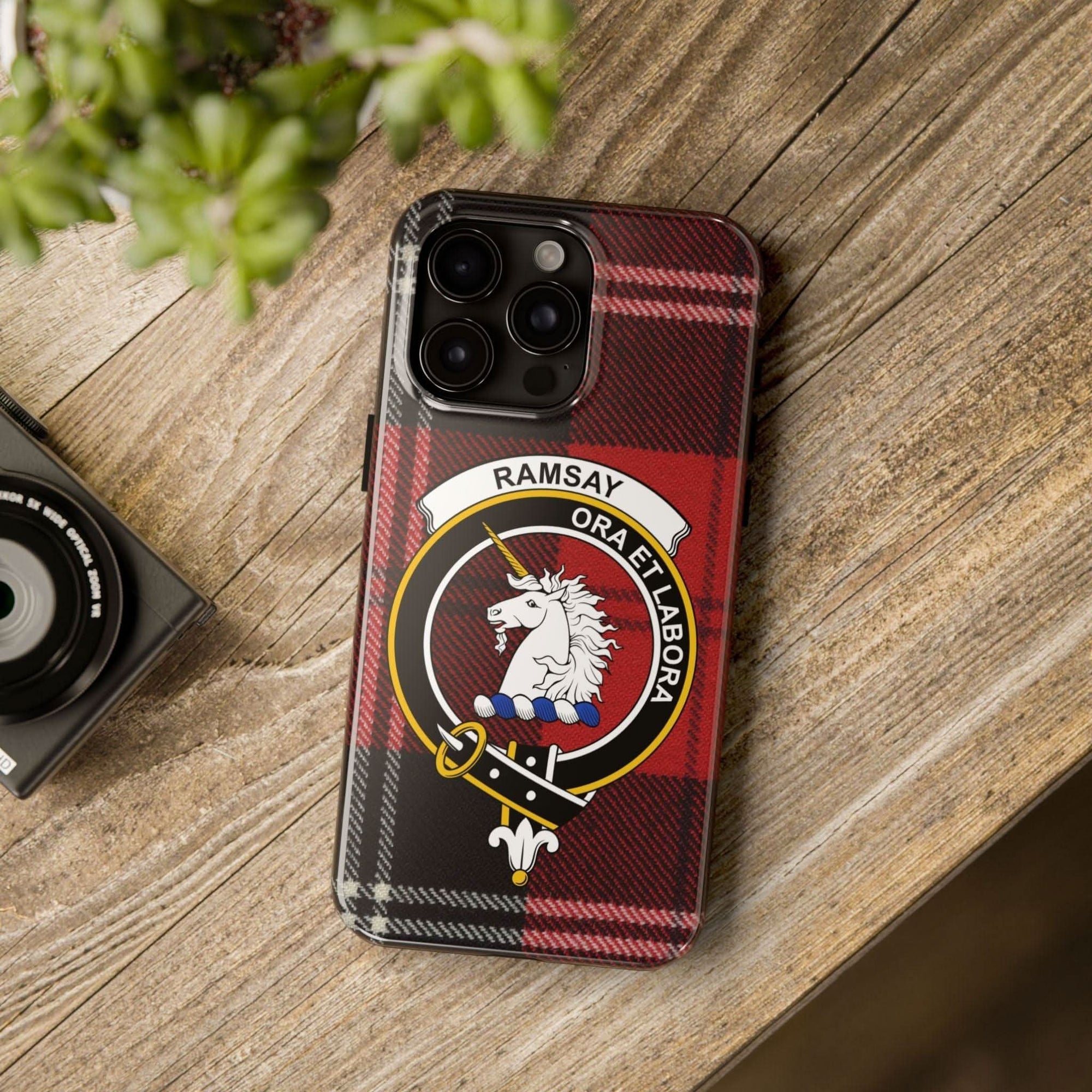 Ramsay Clan Scottish Tartan Cell Phone Case - Celtic Ancestry Gifts