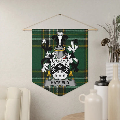 Hatfield Family Crest Tartan Pattern Wall Hanging product