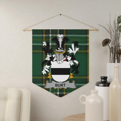 Personalized Family Crest Tartan Banner product type