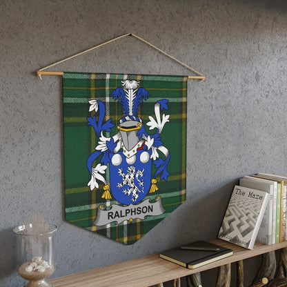 Personalized Family Crest Wall Tapestry home decor product