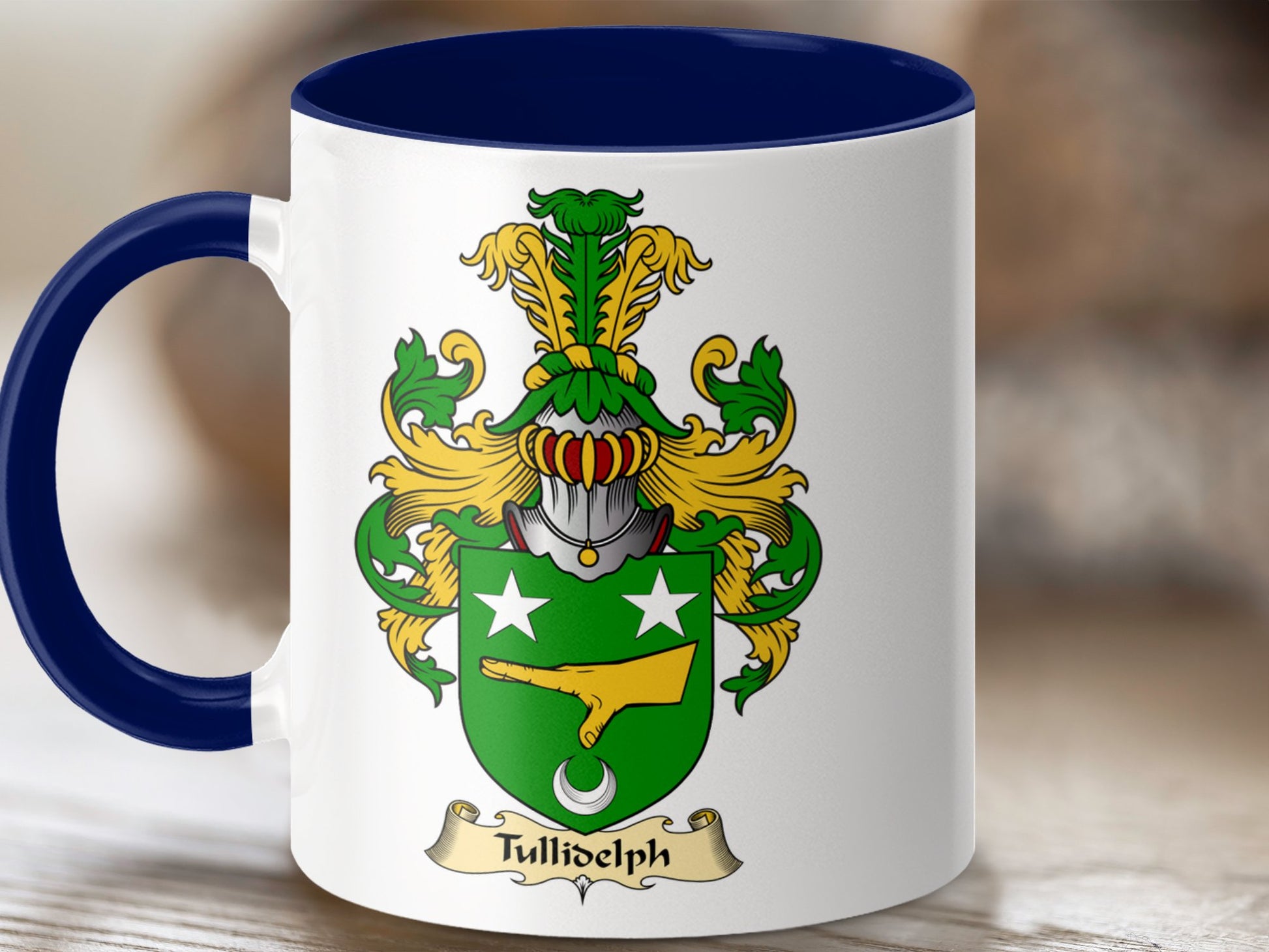 Tullideph Scottish Coat of Arms Mug - Living Stone Gifts