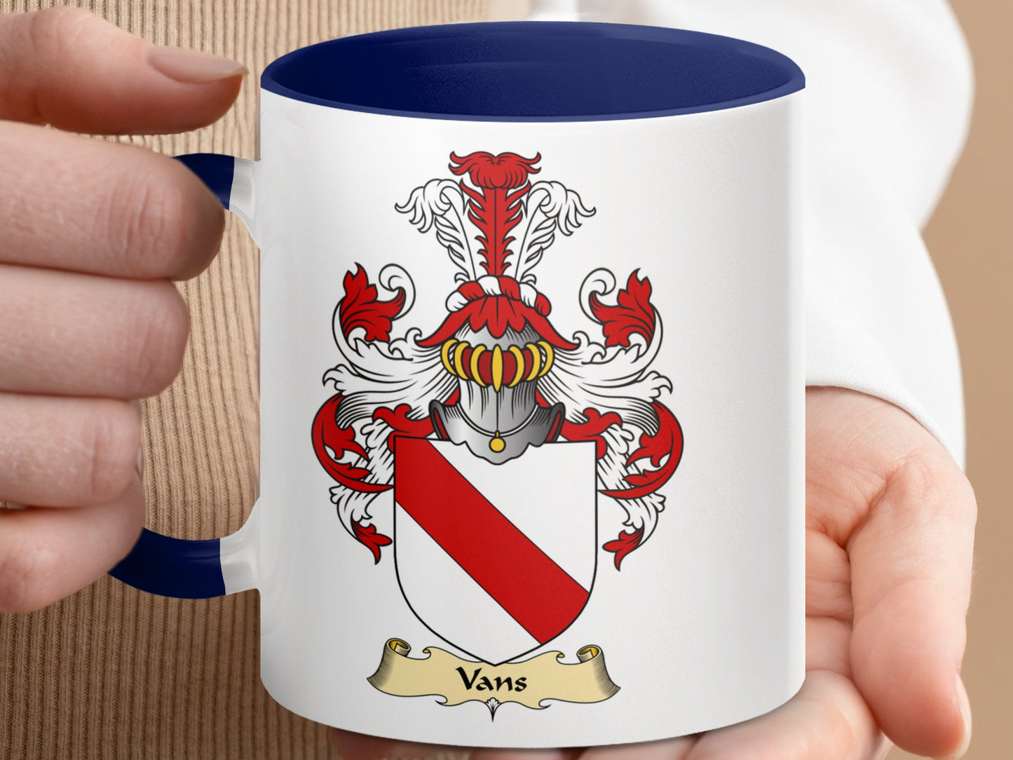 Vans Scottish Coat of Arms Mug - Living Stone Gifts