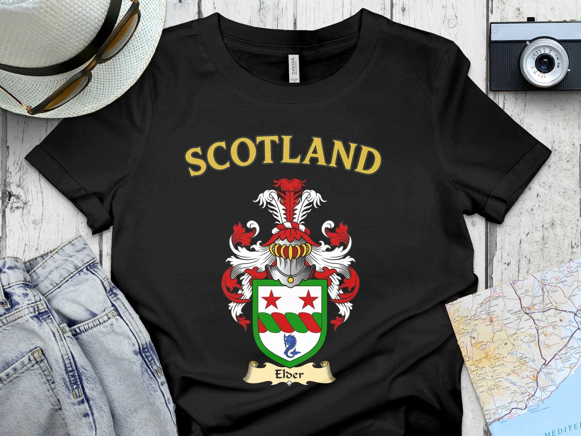 Scotland Crest Eldest Heritage Design T-shirt product