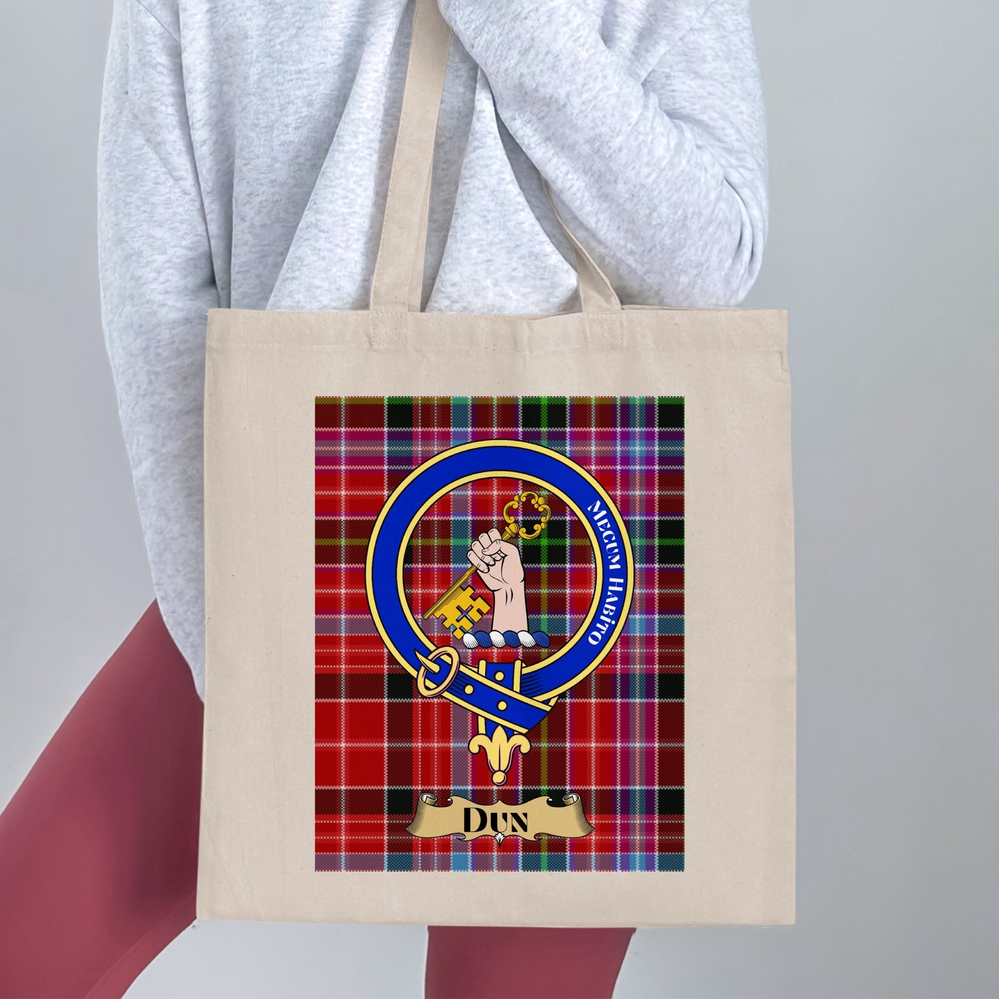 Macdonell Clan Scottish Tartan Tote Bag - Living Stone Gifts