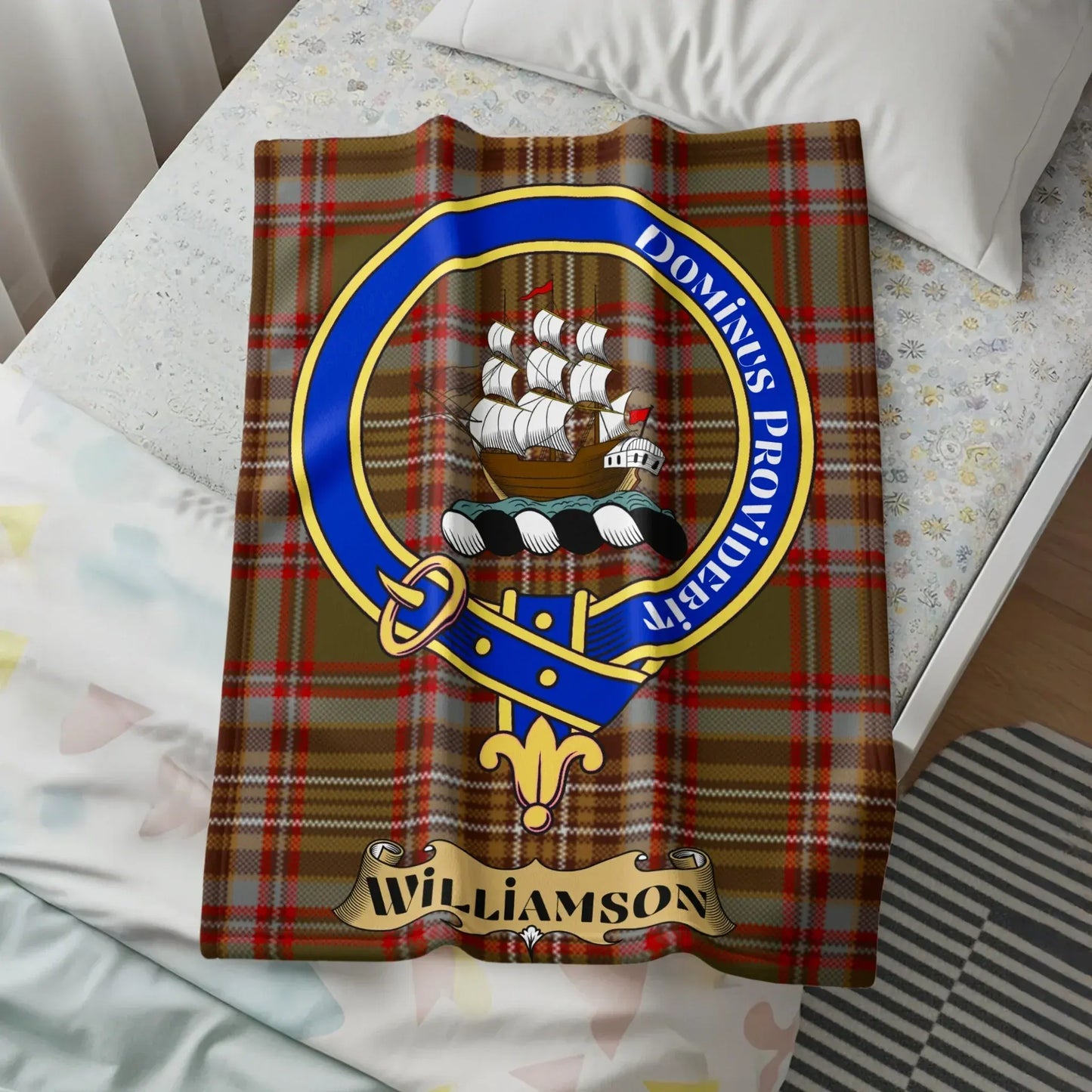Clan Williamson Plaid Blanket Unique Heritage Product