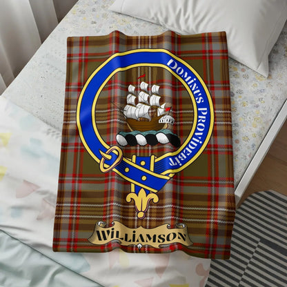 Clan Williamson Plaid Blanket Unique Heritage Product