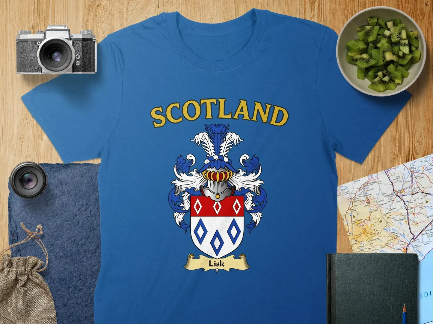 Scotland Lisk Scottish Heraldic T-Shirt product