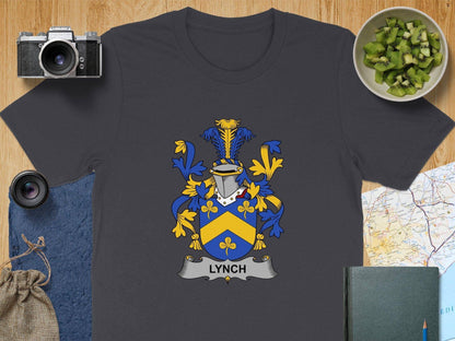 Lynch Family Coat of Arms Crest Design Shirt product