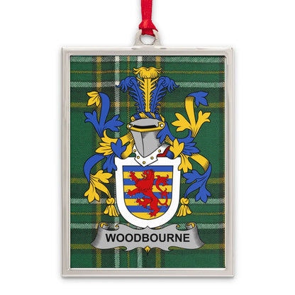 Woodbourne Family Crest Plaid Background product