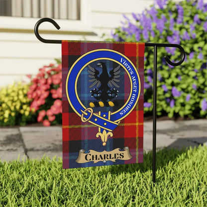 Personalized Tartan Garden Flag for Outdoor Decoration Product