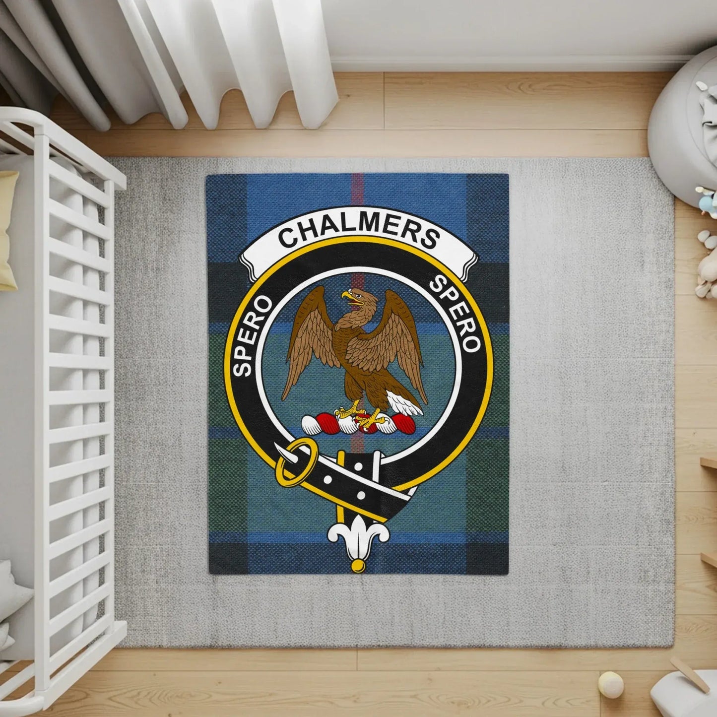 Chalmers Spero Spero Eagle Crest Nursery Rug product