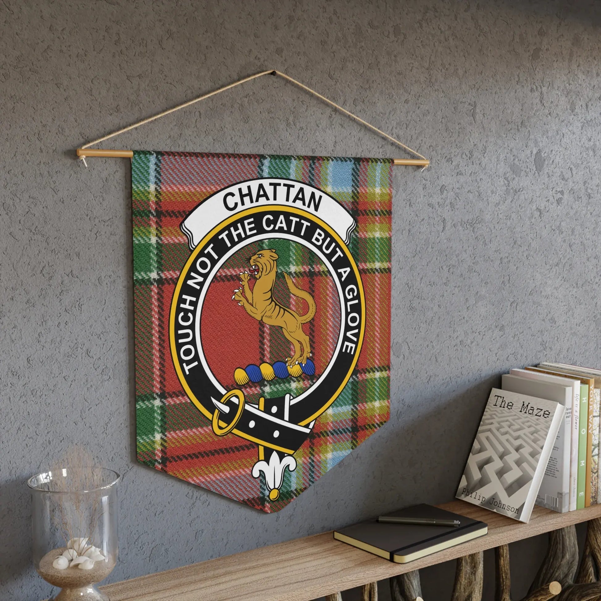 Scottish Clan Crest Wall Banner Decorative product