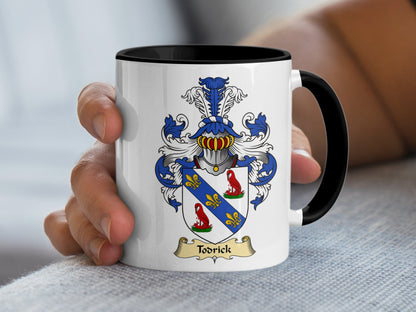 Todrick Clan Scottish Coat of Arms Mug - Living Stone Gifts