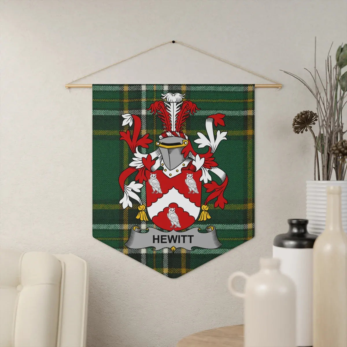 Hewitt Family Plaid Wall Hanging product type