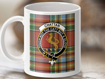 Highland Clan Tartan Mug with Unique Emblem product type