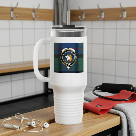 Clan Emblem White Travel Mug Product Type