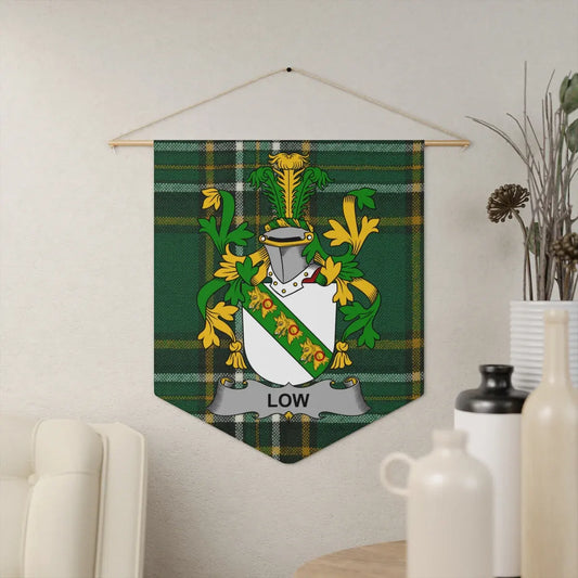 Personalized Family Crest Low Wall Hanging product