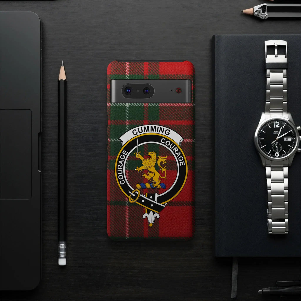 Courage Cumming Clan Tartan Phone Case Cover