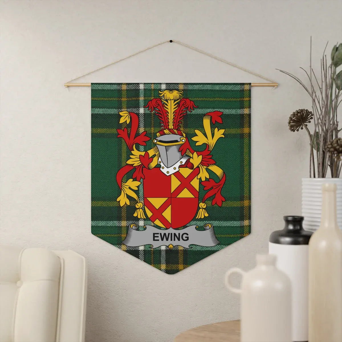 Personalized Heraldry Wall Hanging Banner product type